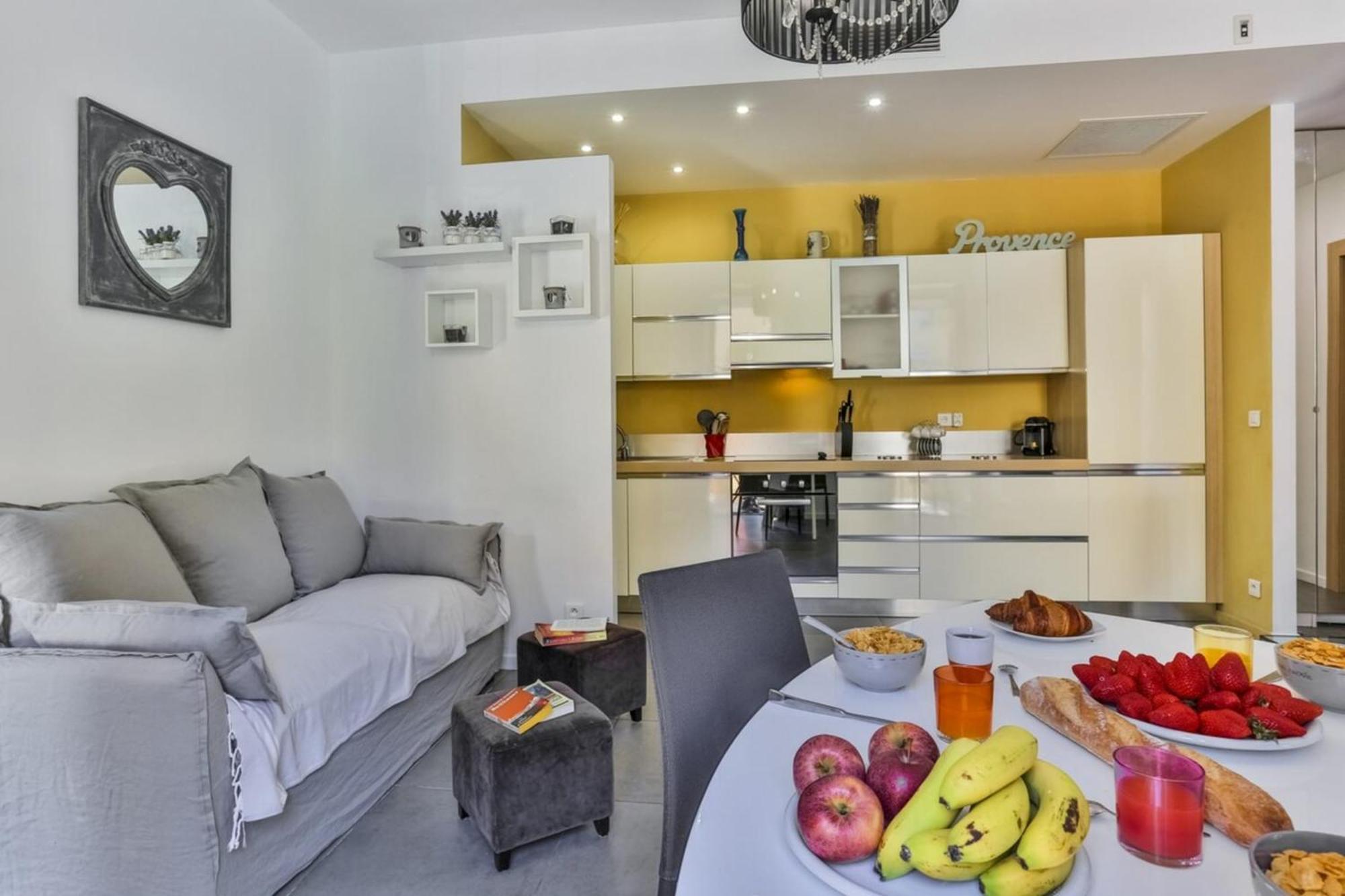 France 82 D - 2 Rooms - Terrace - 1 Min To The Sea نيس المظهر الخارجي الصورة